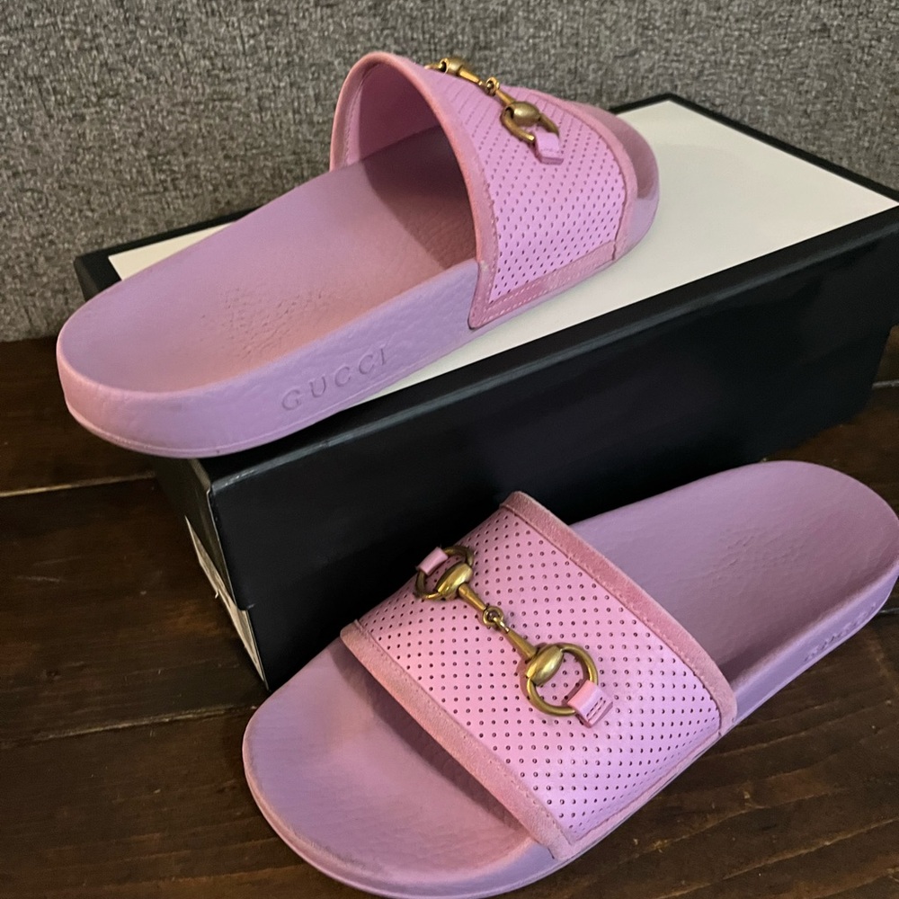 Gucci Horsebit Slides ✨ - Picture 2 of 8